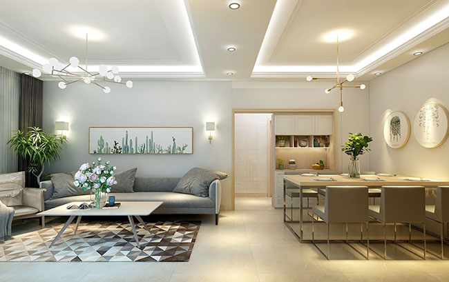 掌握客餐廳分隔技巧，讓空間更協(xié)調(diào)！