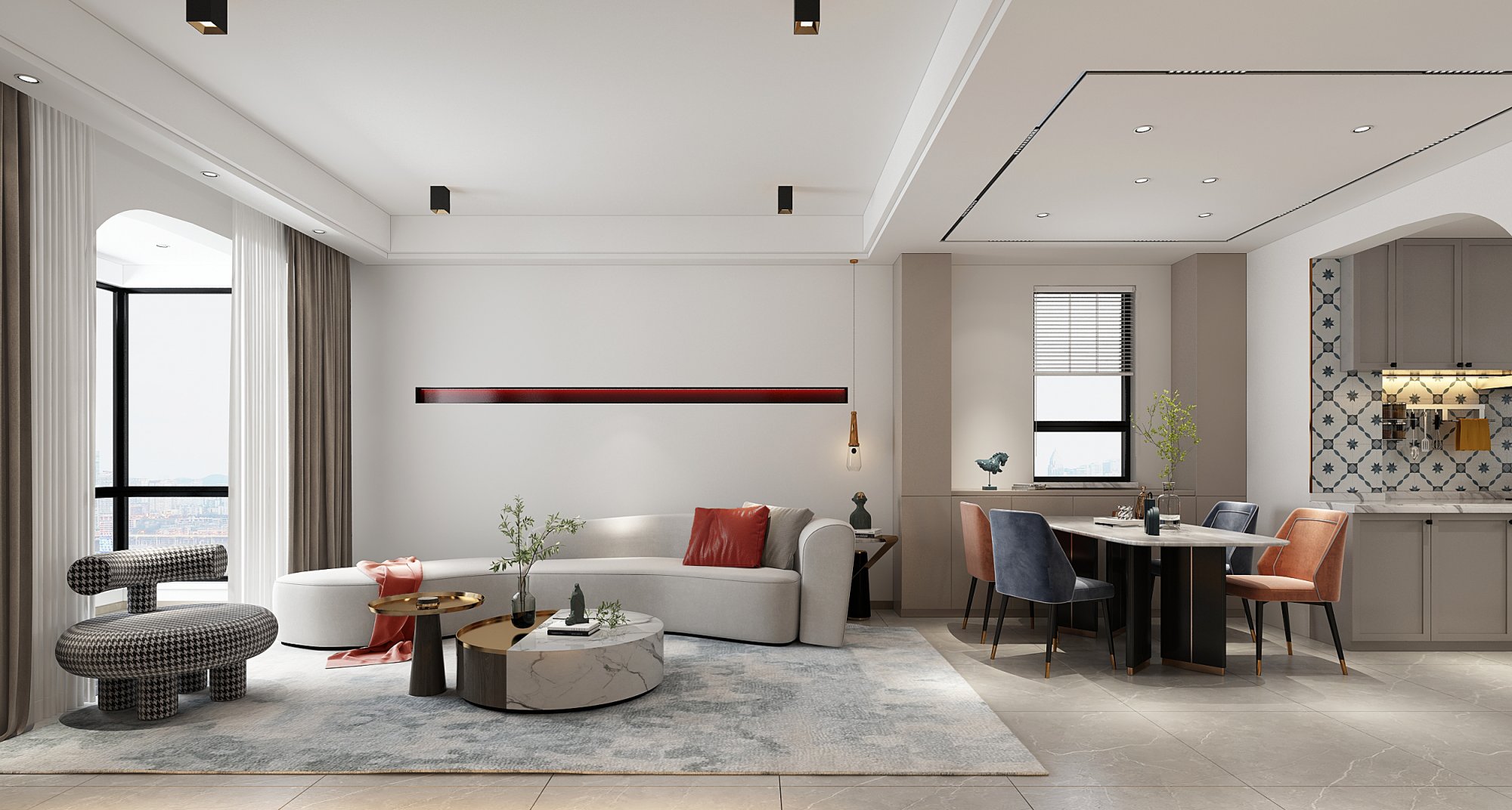 成都裝飾公司菡萏裝飾藍(lán)光花滿(mǎn)庭裝修案例