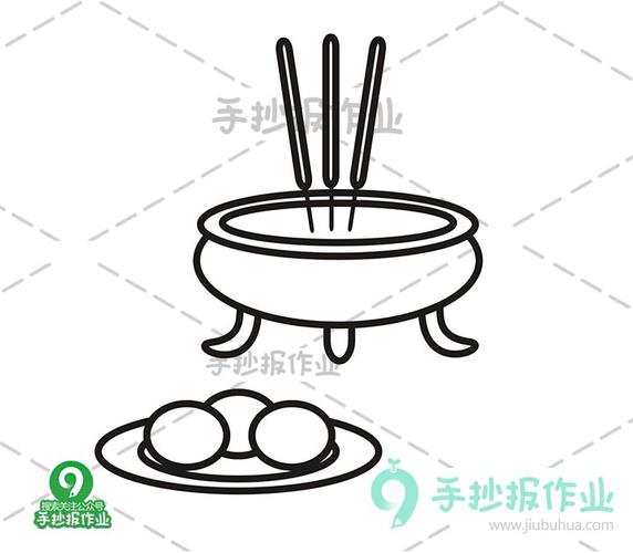 香插簡(jiǎn)筆畫